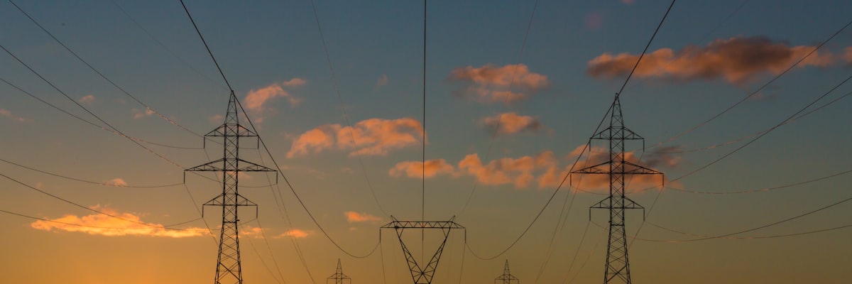 City during power outage